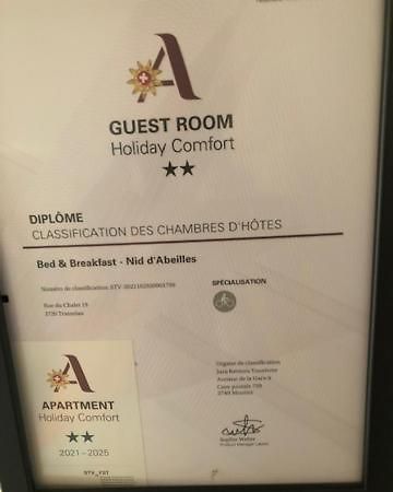 Nid D'Abeilles Apartment Tramelan Exterior foto