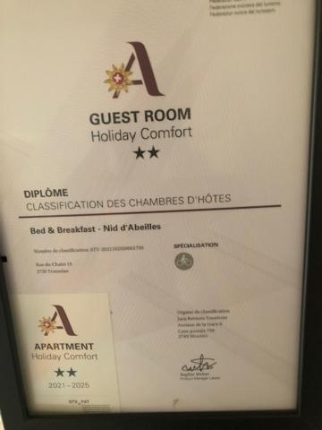 Nid D'Abeilles Apartment Tramelan Exterior foto